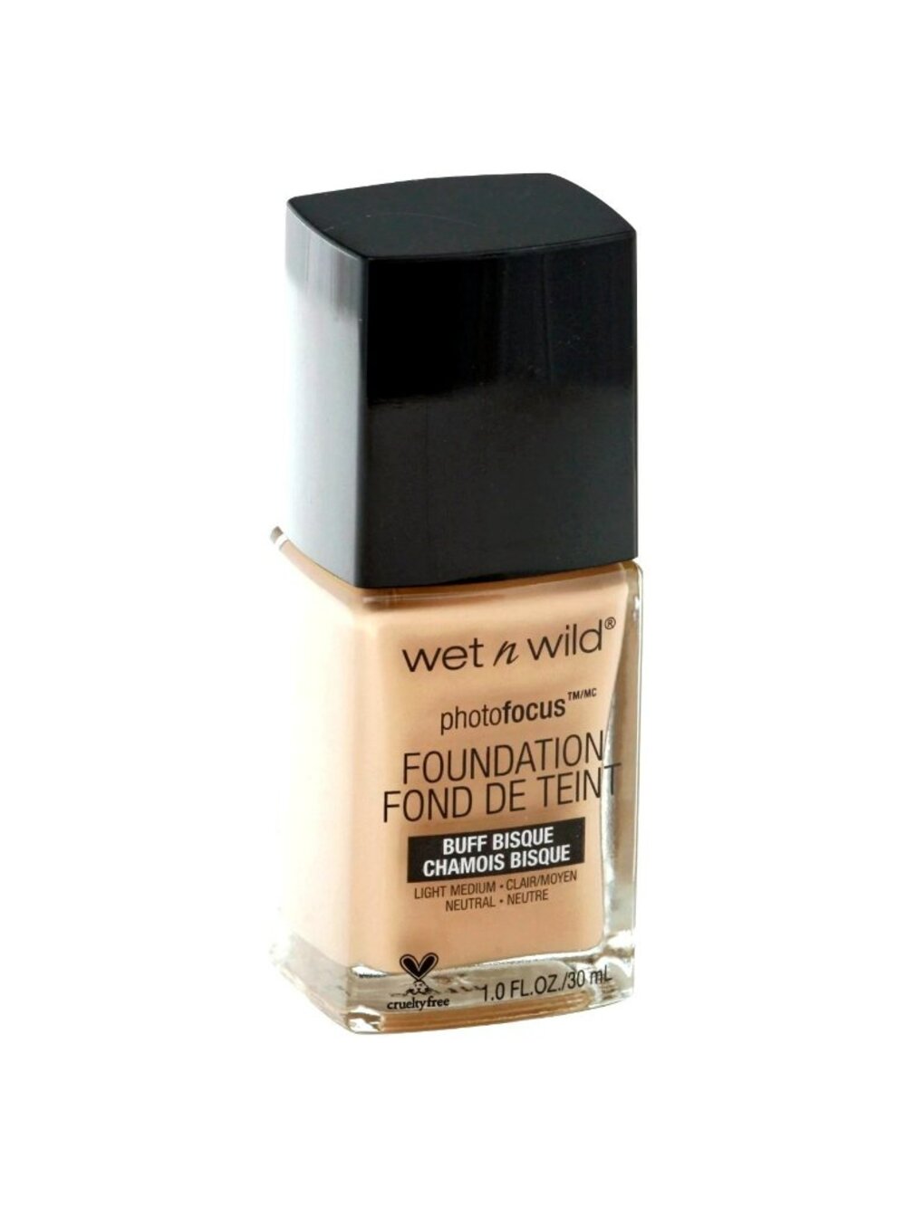 Wet N Wild Photo Focus Matte Liquid Foundation Buff Bisque 366C 1.0 Fl Oz Light